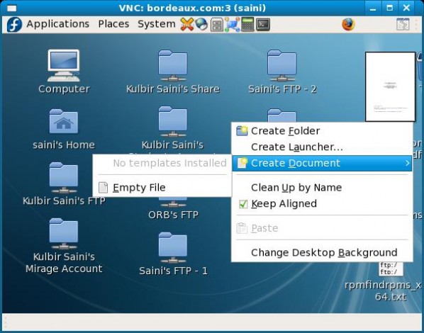 How To Install Vnc On Fedora 17 Desktop