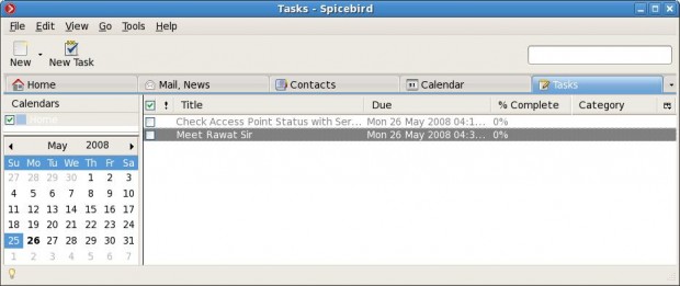 Spicebird Calendar and Task Manager
